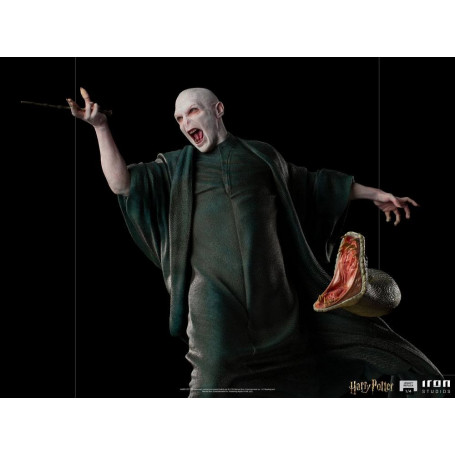 Iron Studios - Statua Replica Legacy 1/4 Voldemort & Nagini - Harry Potter