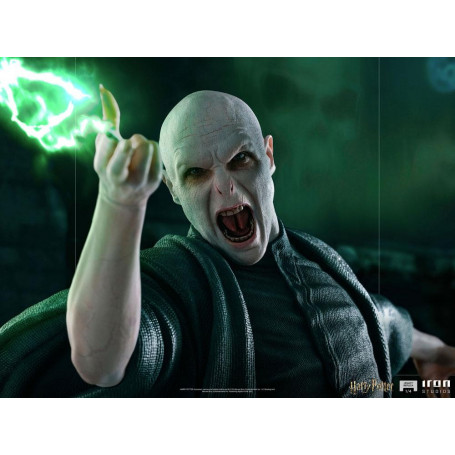 Iron Studios - Statua Replica Legacy 1/4 Voldemort & Nagini - Harry Potter