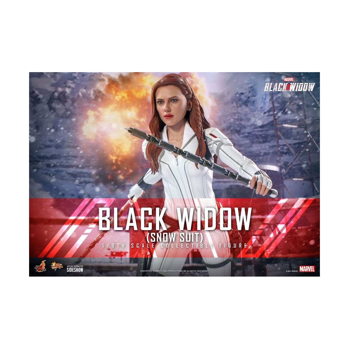 Hot Toys Vedova Nera Tuta da Neve Versione Capolavoro 1/6