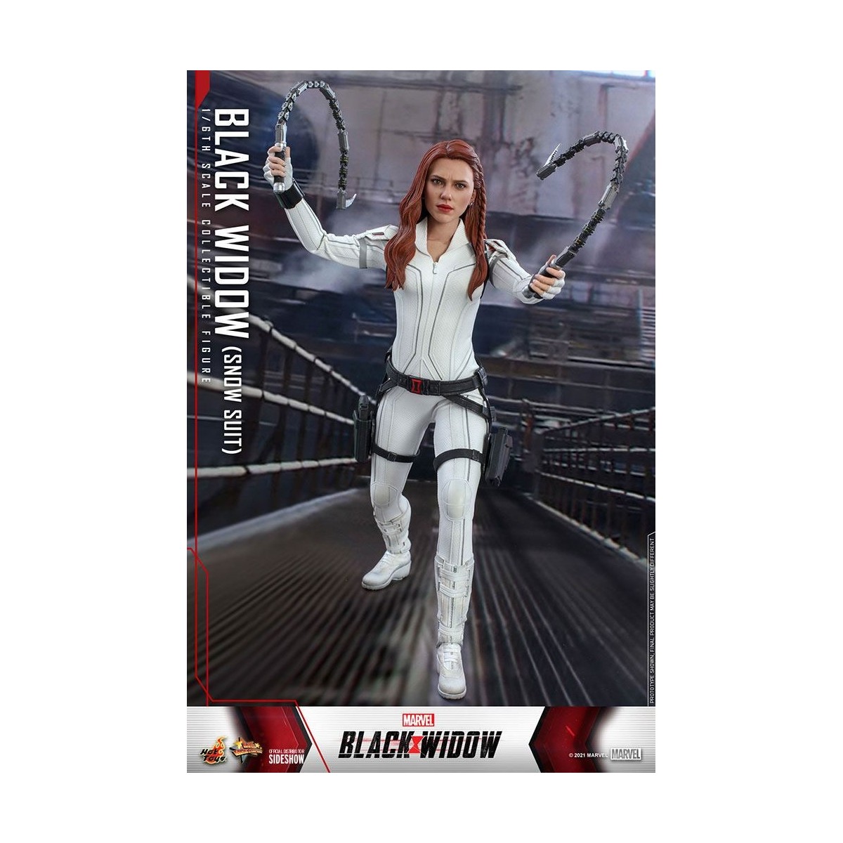 Hot Toys Vedova Nera Tuta da Neve Versione Capolavoro 1/6