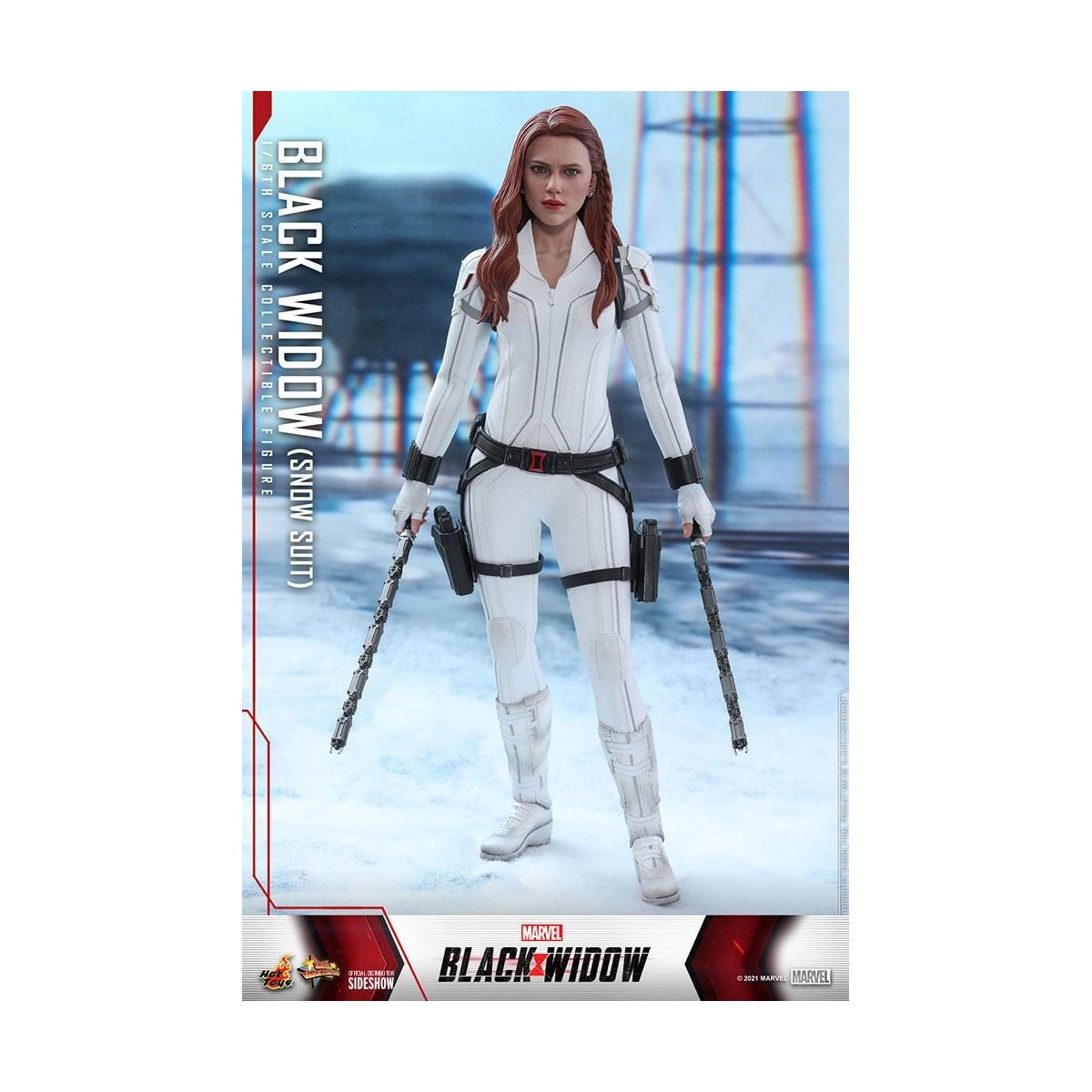 Hot Toys Vedova Nera Tuta da Neve Versione Capolavoro 1/6