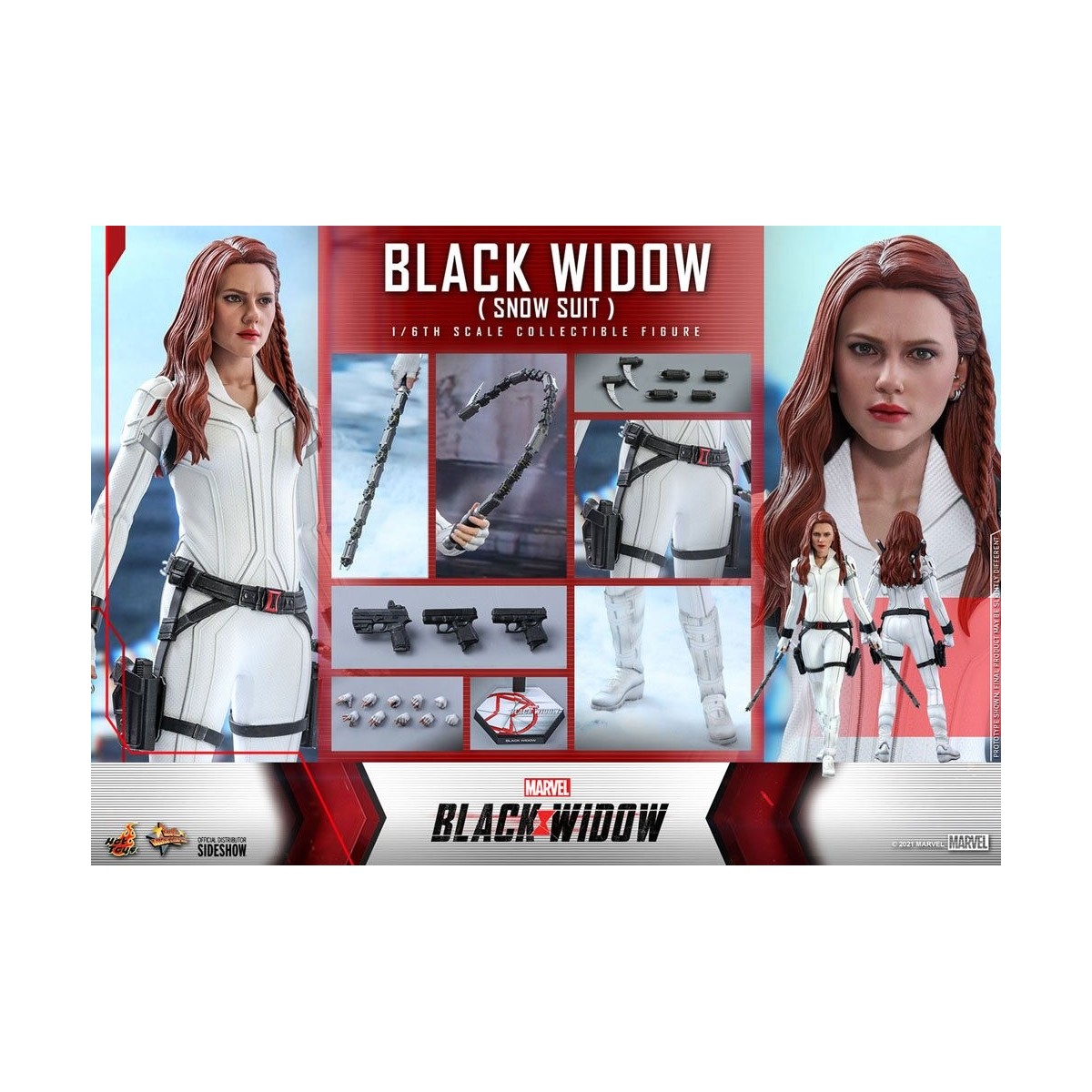 Hot Toys Vedova Nera Tuta da Neve Versione Capolavoro 1/6