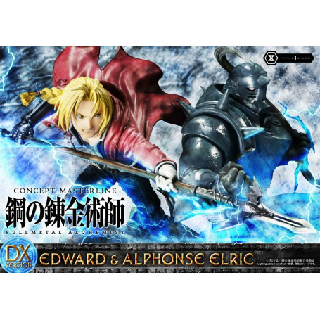 Prime 1 Studio - Edward & Alphonse Elric Deluxe Version Full Metal Alchemist statua 1/6