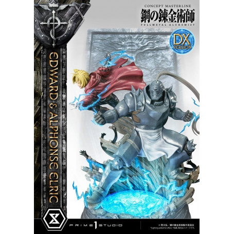 Prime 1 Studio - Edward & Alphonse Elric Deluxe Version Full Metal Alchemist statua 1/6