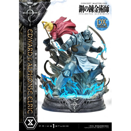 Prime 1 Studio - Edward & Alphonse Elric Deluxe Version Full Metal Alchemist statua 1/6