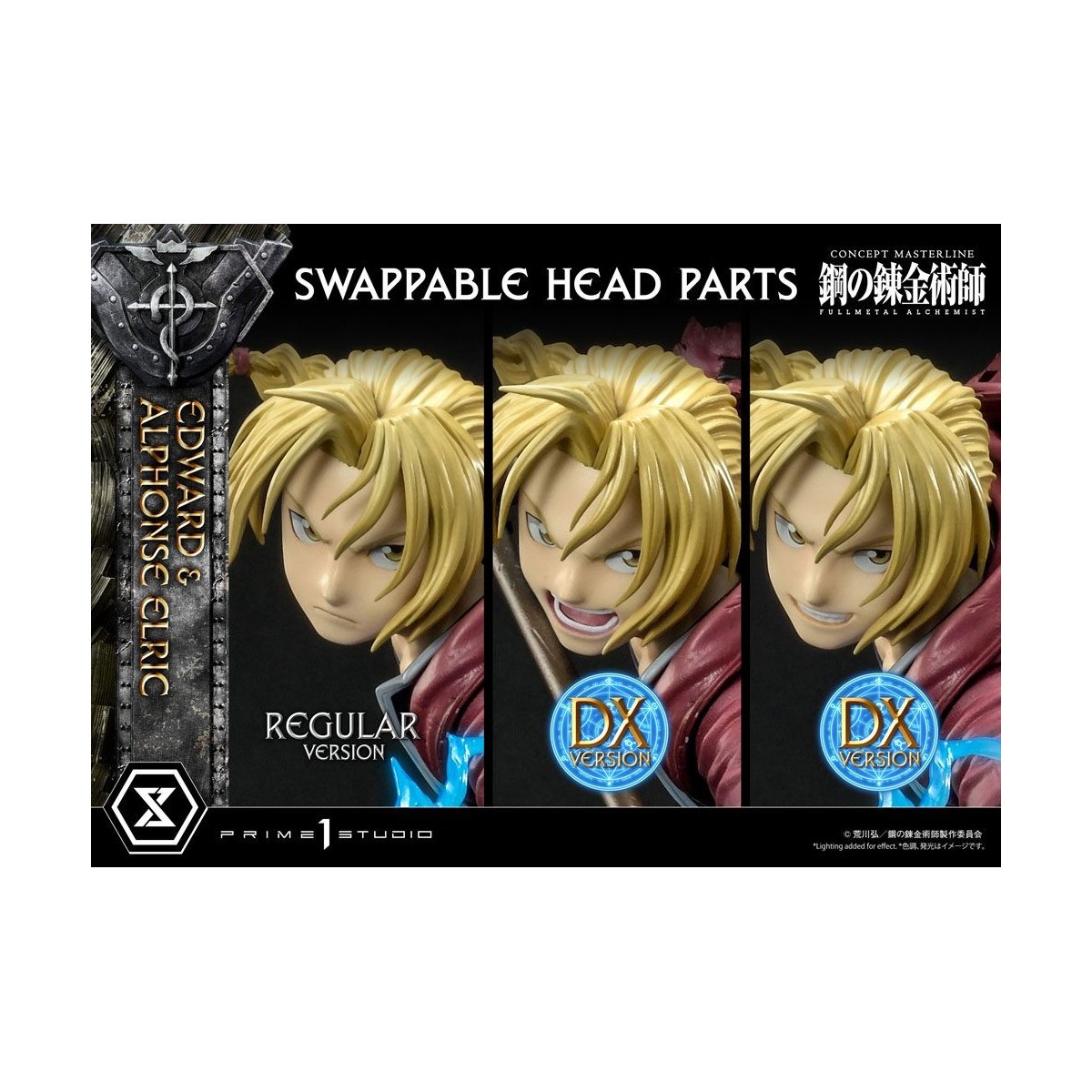 Prime 1 Studio - Edward & Alphonse Elric Deluxe Version Full Metal Alchemist statua 1/6