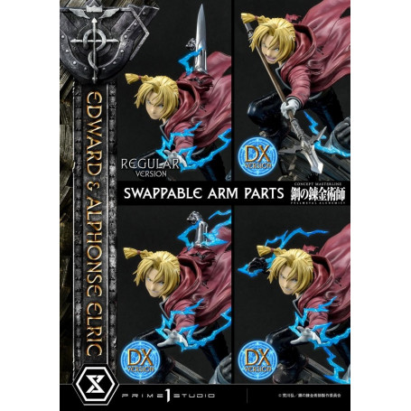 Prime 1 Studio - Edward & Alphonse Elric Deluxe Version Full Metal Alchemist statua 1/6