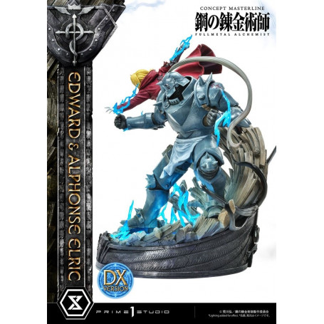 Prime 1 Studio - Edward & Alphonse Elric Deluxe Version Full Metal Alchemist statua 1/6