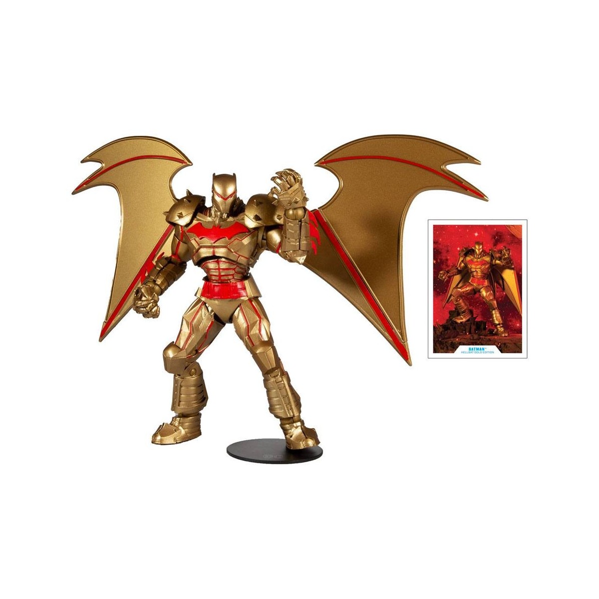 Mc Farlane - DC Multiverse - Hellbat Suit (Gold Edition) 1/12