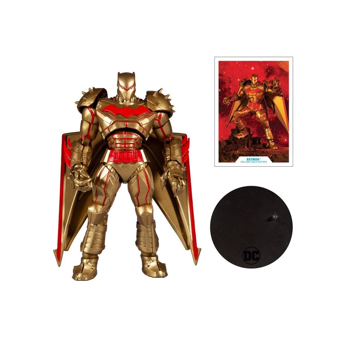Mc Farlane - DC Multiverse - Hellbat Suit (Gold Edition) 1/12