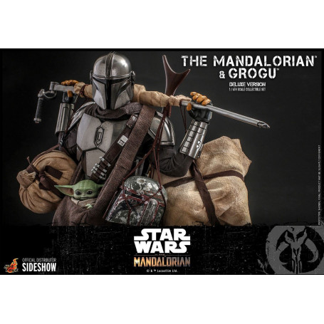 Hot Toys Star Wars - Il Mandaloriano e il bambino Deluxe