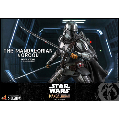Hot Toys Star Wars - Il Mandaloriano e il bambino Deluxe