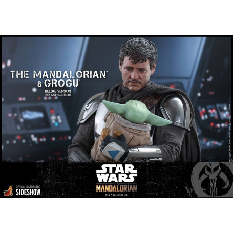 Hot Toys Star Wars - Il Mandaloriano e il bambino Deluxe