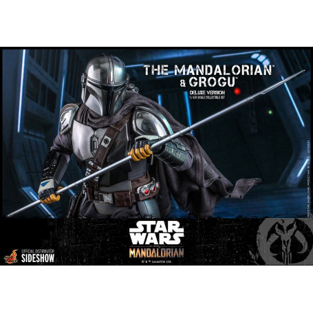 Hot Toys Star Wars - Il Mandaloriano e il bambino Deluxe