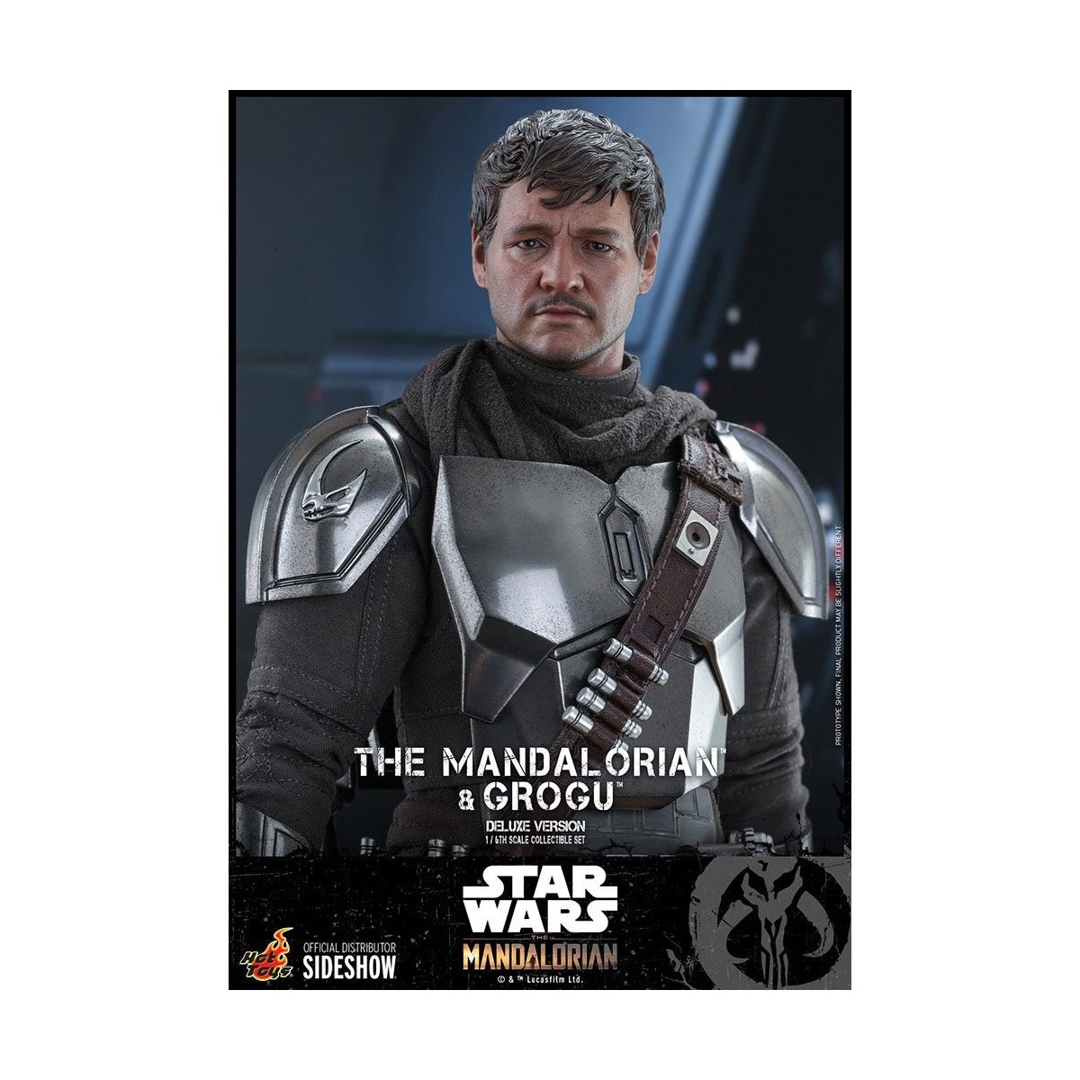 Hot Toys Star Wars - Il Mandaloriano e il bambino Deluxe
