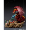 Iron Studios Dungeons & Dragons - Statuetta da battaglia di Tiamat in scala 1/20 Half Art