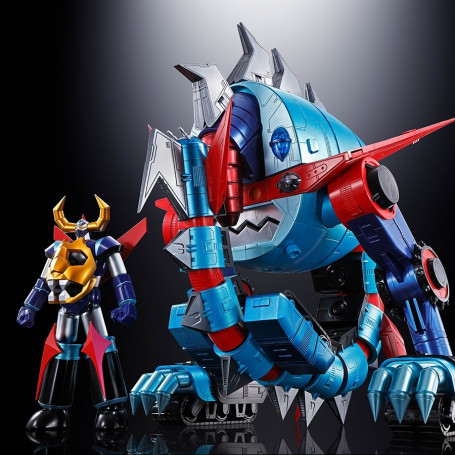 Bandai Soul of Chogokin - GX-100 Divine Demon-Dragon Gaiking - Gaiking & Daiku Maryu