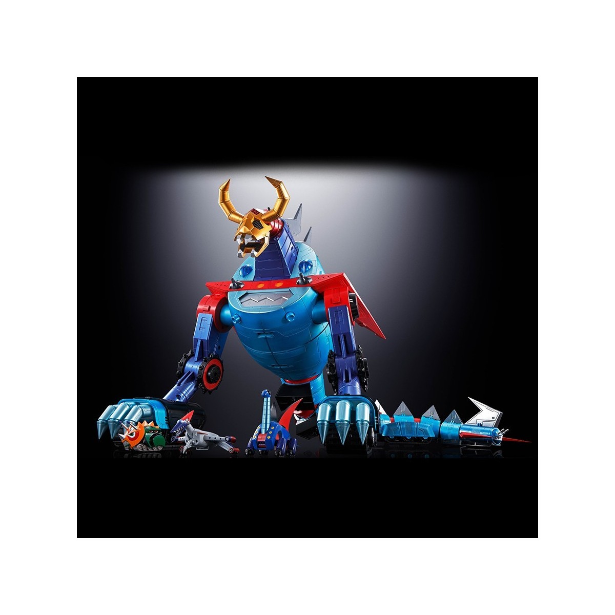 Bandai Soul of Chogokin - GX-100 Divine Demon-Dragon Gaiking - Gaiking & Daiku Maryu
