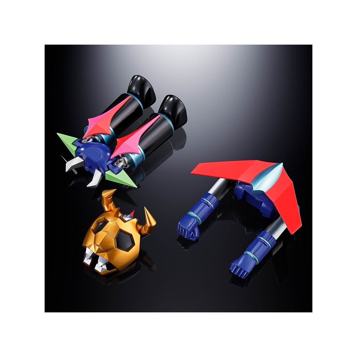 Bandai Soul of Chogokin - GX-100 Divine Demon-Dragon Gaiking - Gaiking & Daiku Maryu