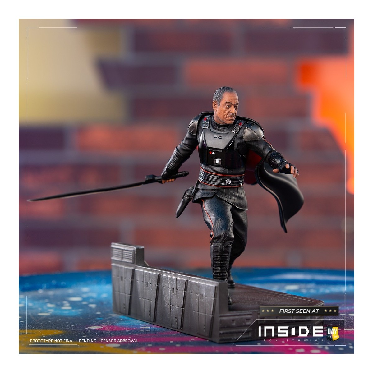 IRON STUDIOS - The Mandalorian - Moff Gideon BDS Art Scale 1/10 - Star Wars