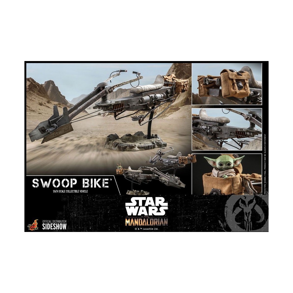 Hot Toys Star Wars The Mandalorian - Swoop Bike