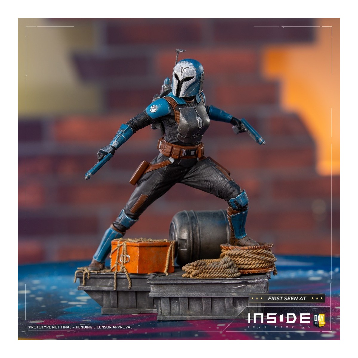 IRON STUDIOS - Il Mandaloriano - Bo-Katan BDS Art Scale 1/10 - Star Wars