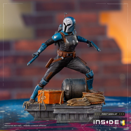 IRON STUDIOS - Il Mandaloriano - Bo-Katan BDS Art Scale 1/10 - Star Wars