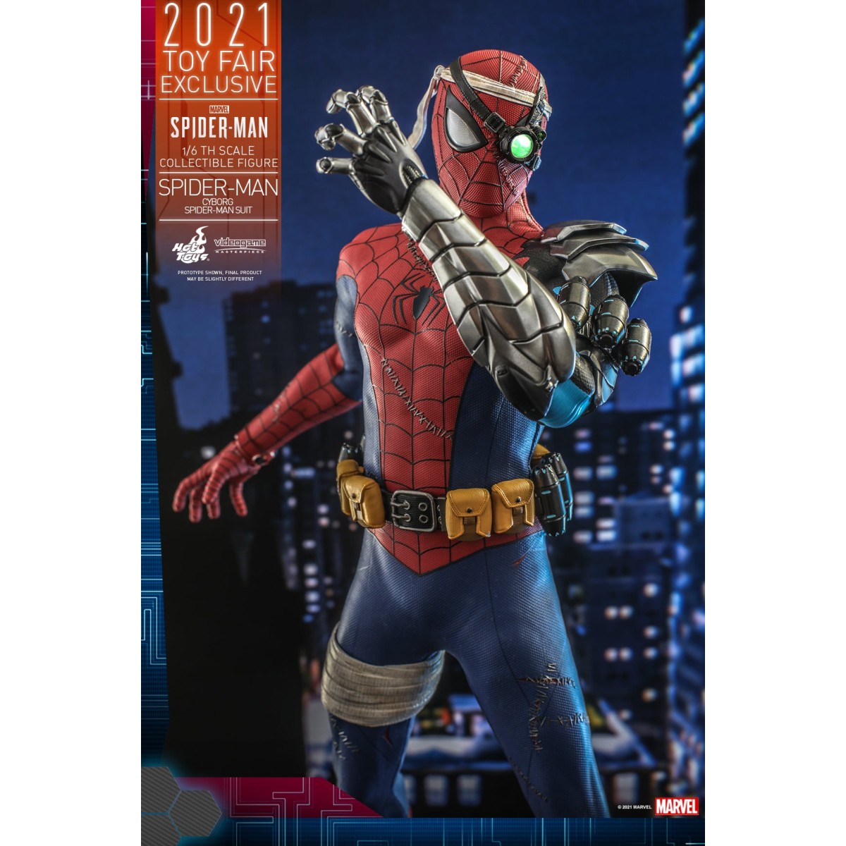 Hot Toys Marvel's Spider-Man: Cyborg Spider-Man Toy Fair 2021 Exclusive - Video Game Masterpiece 1/6