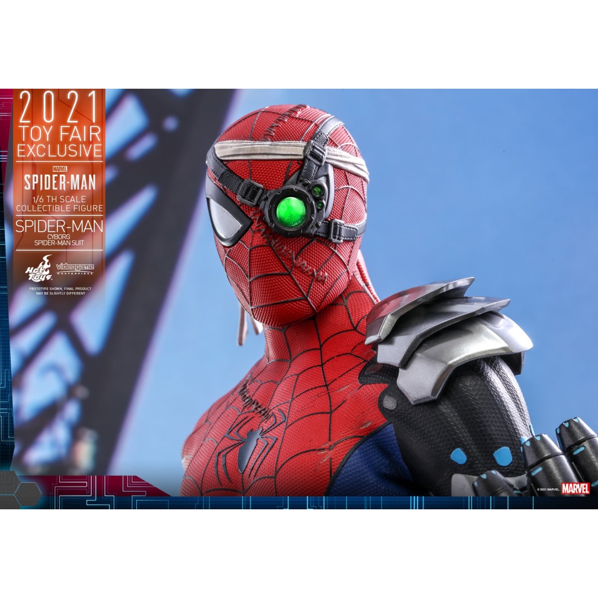 Hot Toys Marvel's Spider-Man: Cyborg Spider-Man Toy Fair 2021 Exclusive - Video Game Masterpiece 1/6