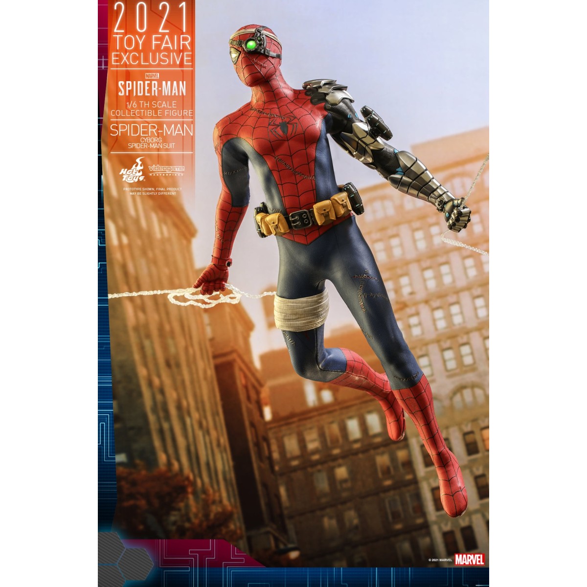 Hot Toys Marvel's Spider-Man: Cyborg Spider-Man Toy Fair 2021 Exclusive - Video Game Masterpiece 1/6