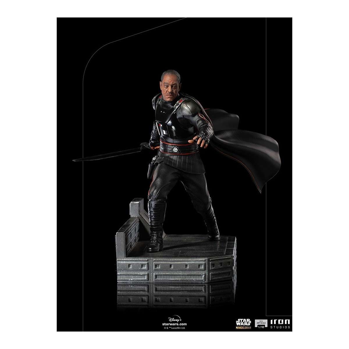 IRON STUDIOS - The Mandalorian - Moff Gideon BDS Art Scale 1/10 - Star Wars