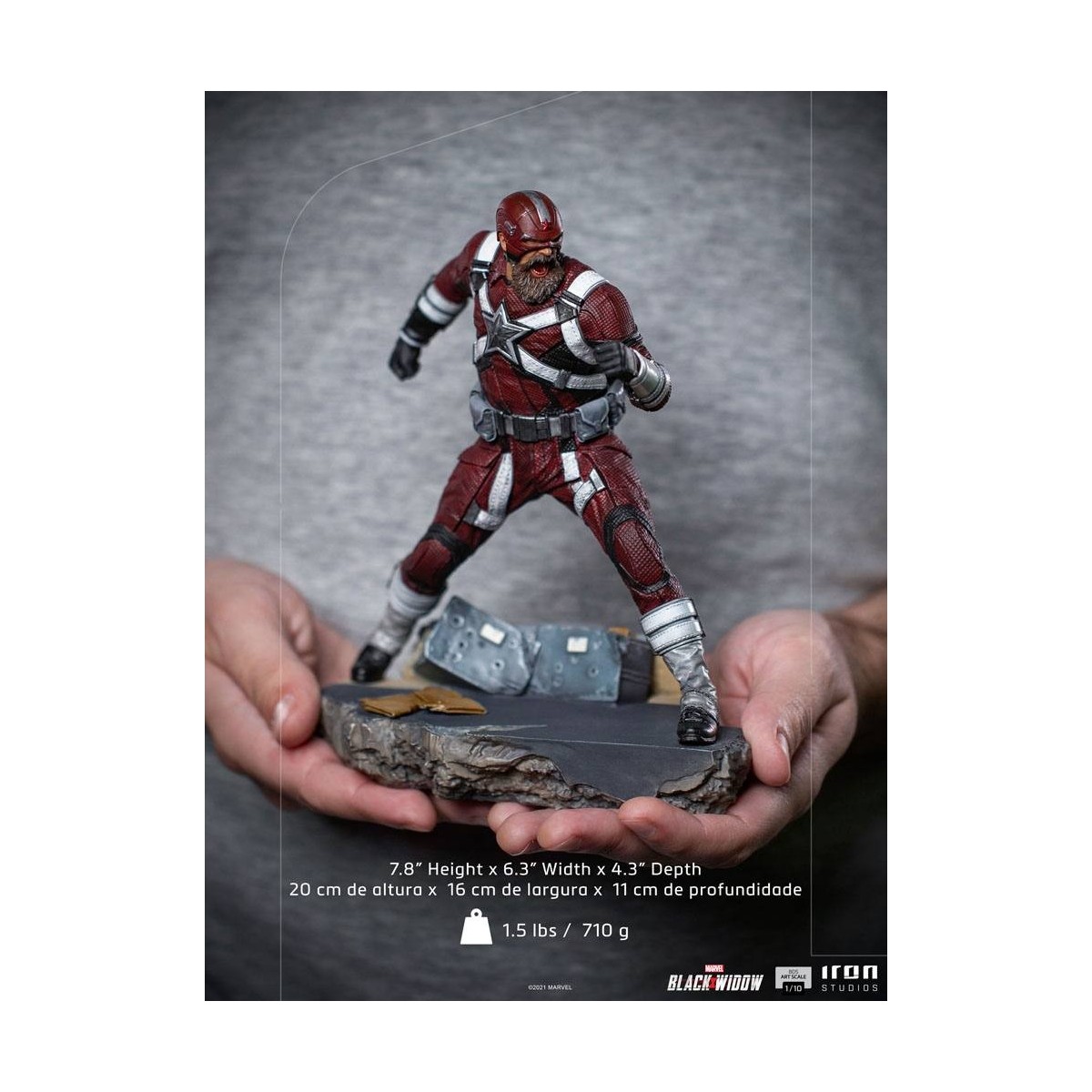 Iron Studios - Vedova Nera - Red Guardian BDSArt Scale