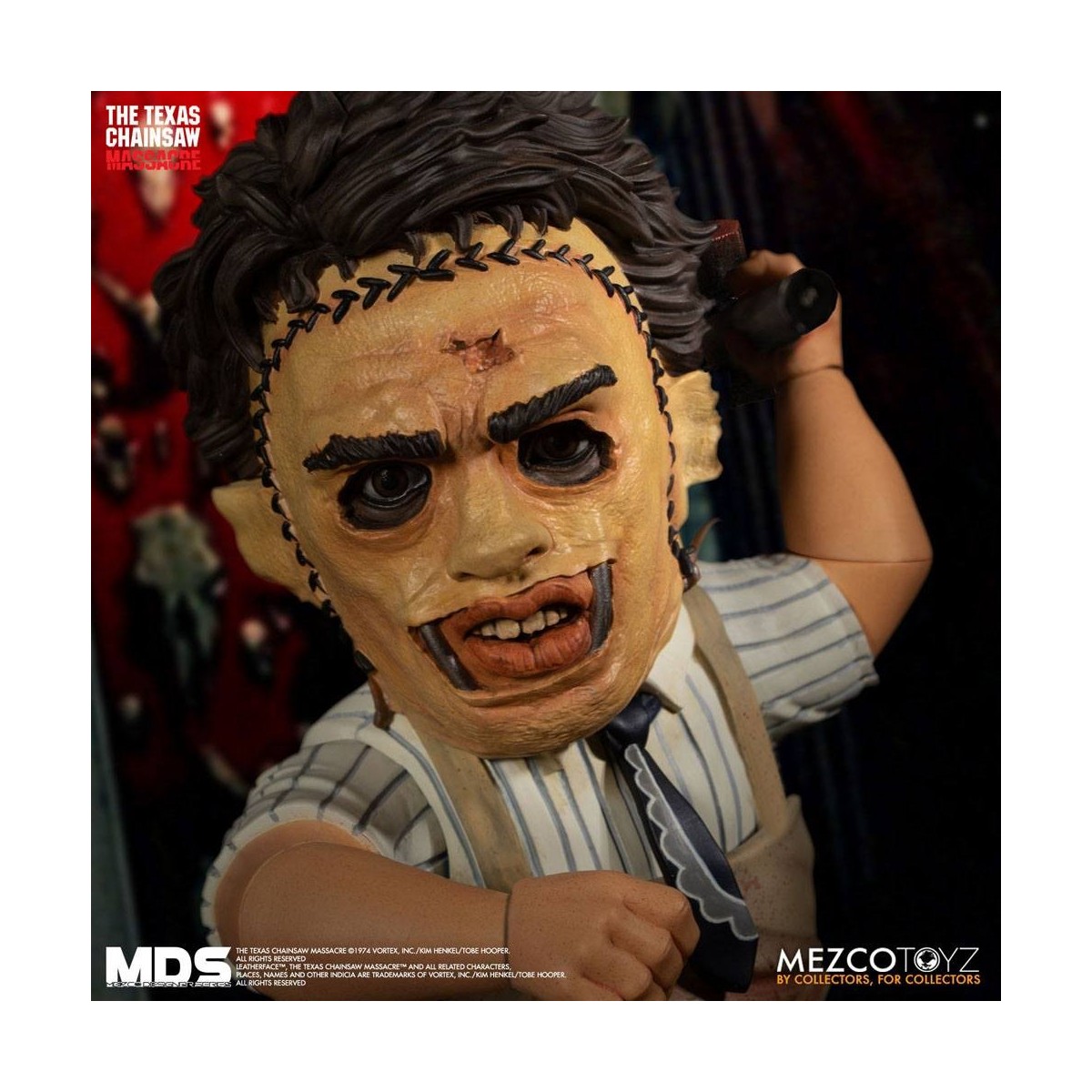 Mezco Designer Series - MDS- Leatherface - The Texas Chainsaw Massacre