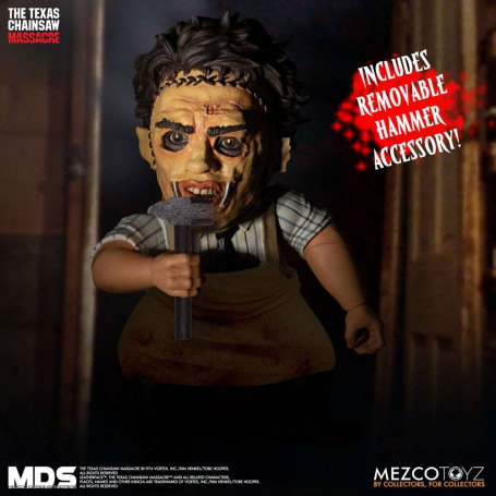 Mezco Designer Series - MDS- Leatherface - The Texas Chainsaw Massacre
