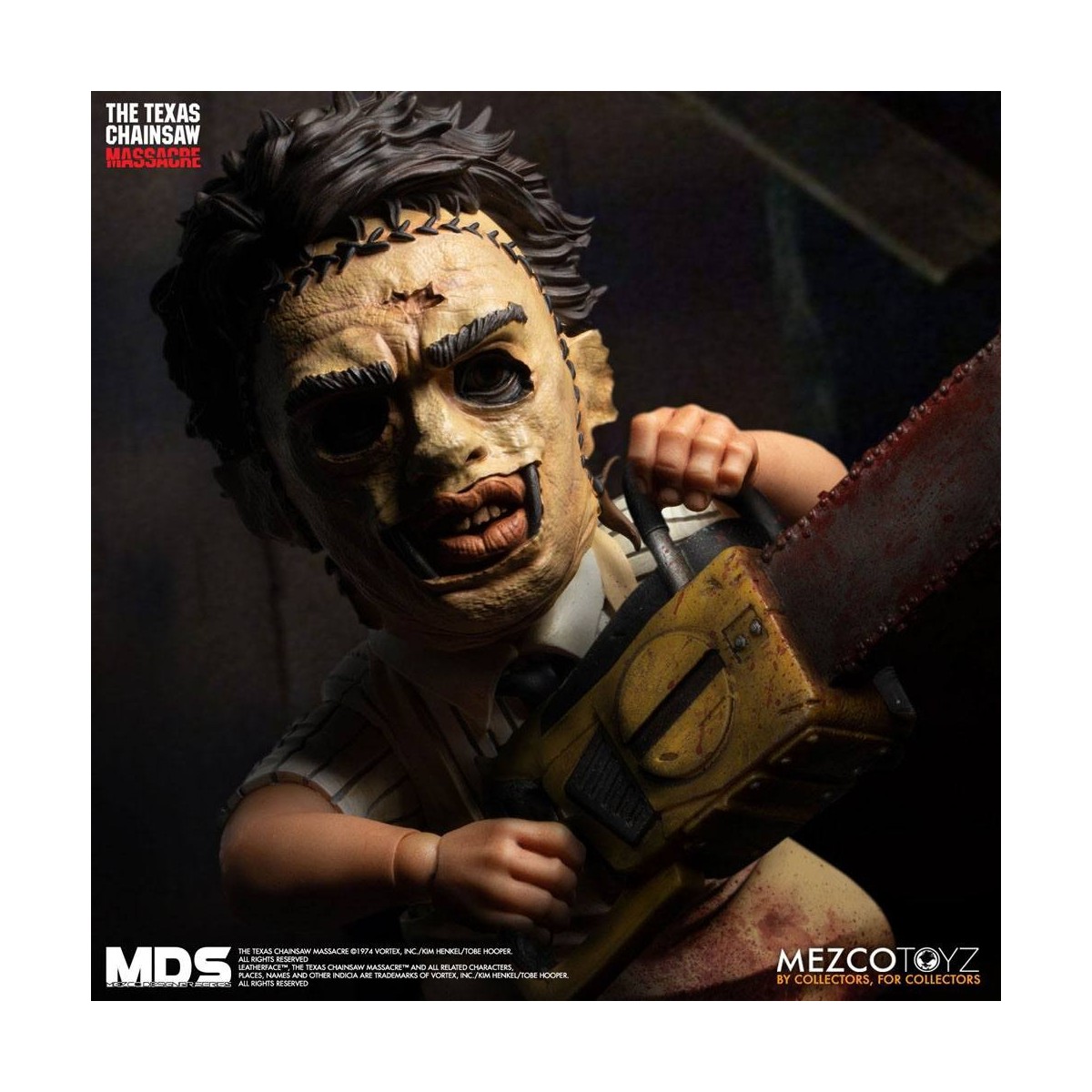 Mezco Designer Series - MDS- Leatherface - The Texas Chainsaw Massacre