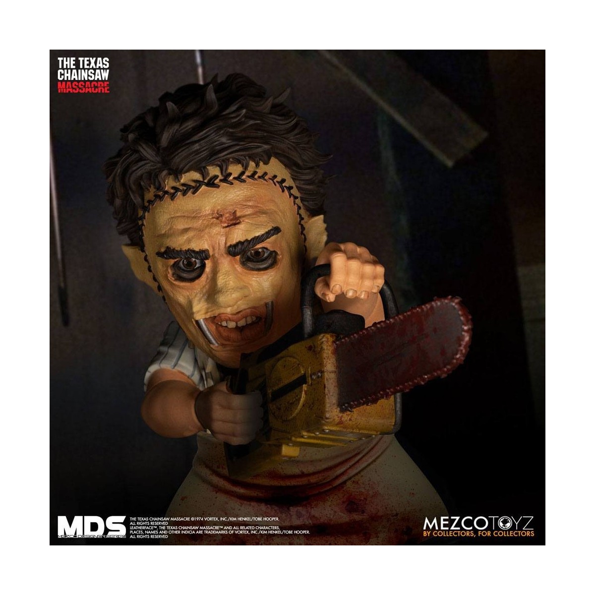 Mezco Designer Series - MDS- Leatherface - The Texas Chainsaw Massacre
