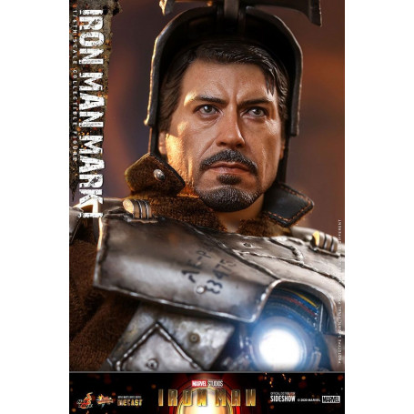 Hot Toys Iron Man Mark I Die Cast Version - Movie Masterpiece 1/6