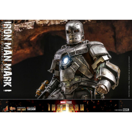 Hot Toys Iron Man Mark I Die Cast Version - Movie Masterpiece 1/6