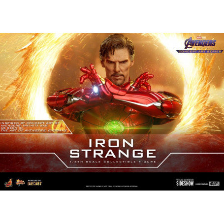 Hot toys 1/6 Avengers: Endgame Iron Strange Concept Art Series PVC 1/6