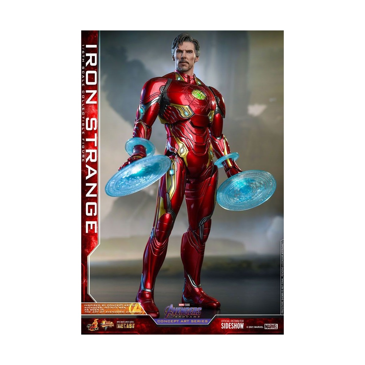 Hot toys 1/6 Avengers: Endgame Iron Strange Concept Art Series PVC 1/6
