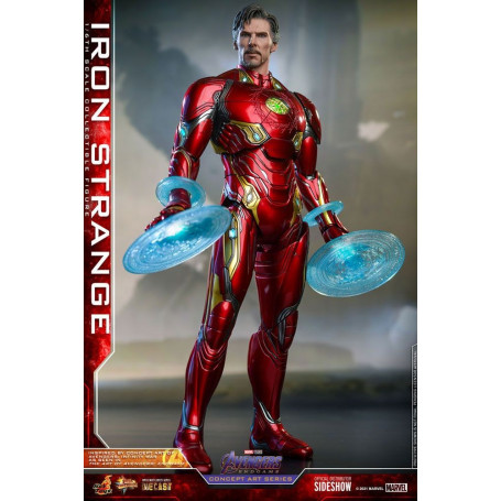 Hot toys 1/6 Avengers: Endgame Iron Strange Concept Art Series PVC 1/6