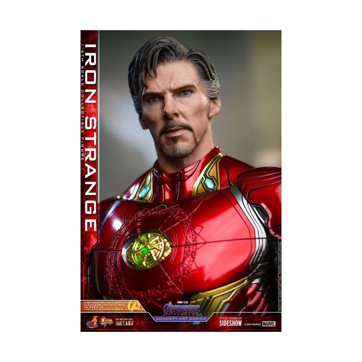 Hot toys 1/6 Avengers: Endgame Iron Strange Concept Art Series PVC 1/6