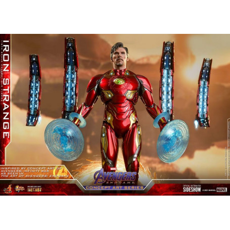 Hot toys 1/6 Avengers: Endgame Iron Strange Concept Art Series PVC 1/6