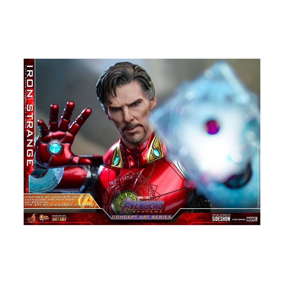 Hot toys 1/6 Avengers: Endgame Iron Strange Concept Art Series PVC 1/6