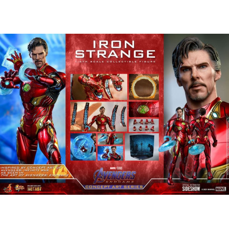 Hot toys 1/6 Avengers: Endgame Iron Strange Concept Art Series PVC 1/6