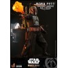 Hot Toys Star Wars The Mandalorian - Boba Fett (ridipingere l'armatura) e il trono 1/6 Movie Masterpiece