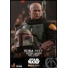 Hot Toys Star Wars The Mandalorian - Boba Fett (ridipingere l'armatura) e il trono 1/6 Movie Masterpiece