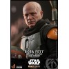 Hot Toys Star Wars The Mandalorian - Boba Fett (ridipingere l'armatura) e il trono 1/6 Movie Masterpiece