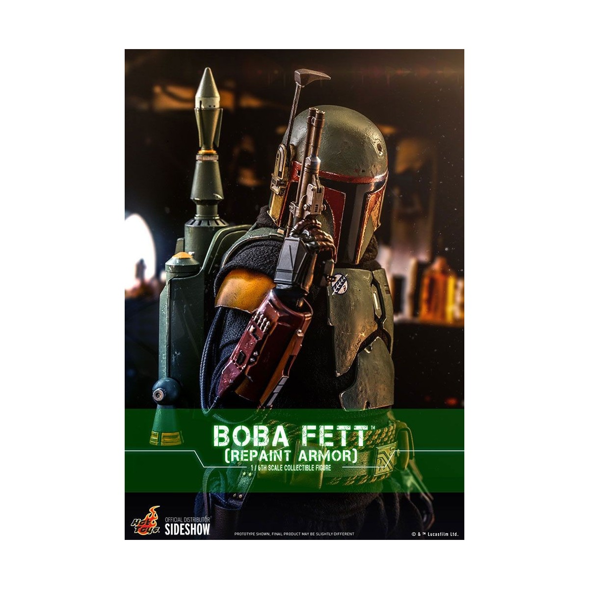 Hot Toys Star Wars The Mandalorian - Boba Fett (Repaint Armor) 1/6 Movie Masterpiece