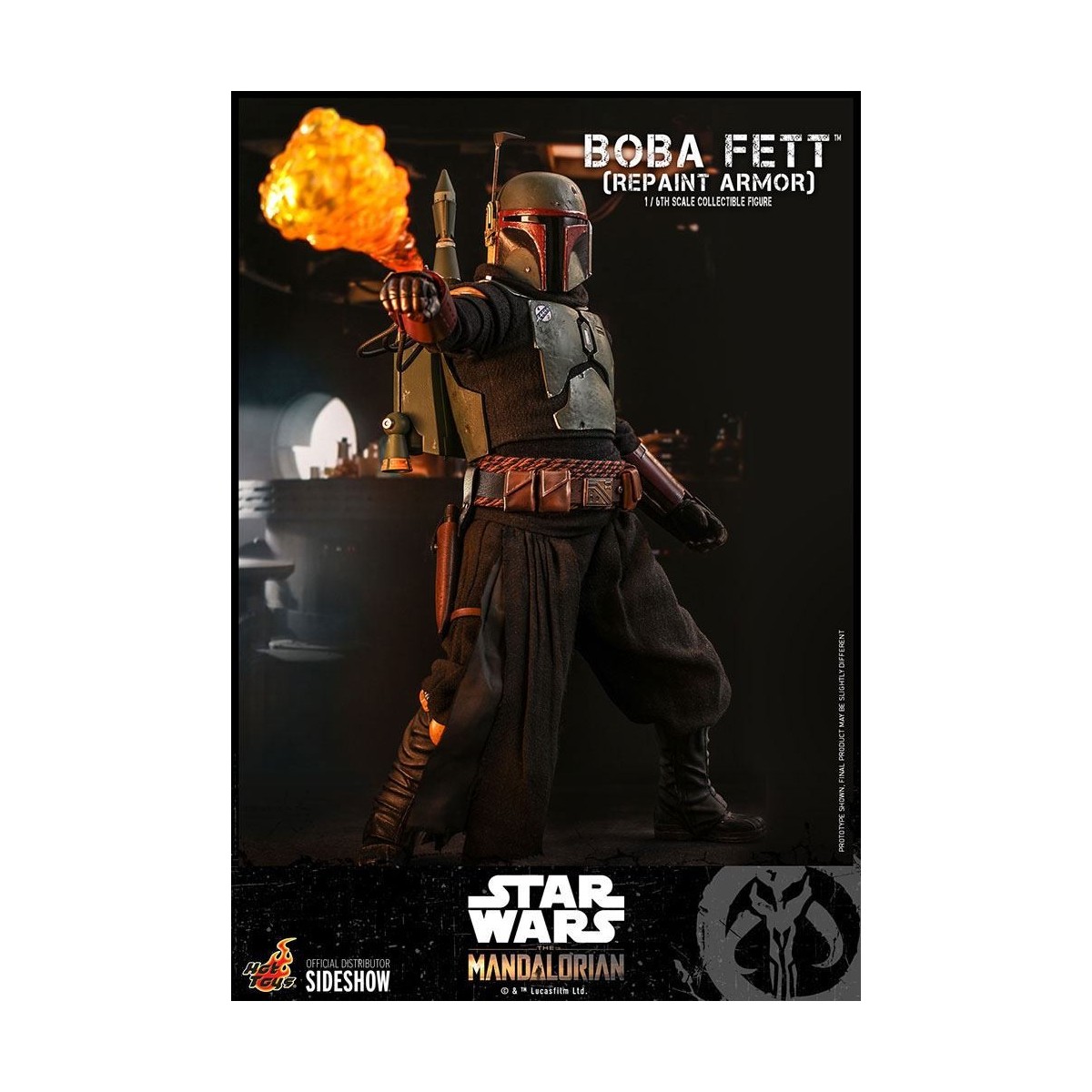 Hot Toys Star Wars The Mandalorian - Boba Fett (Repaint Armor) 1/6 Movie Masterpiece